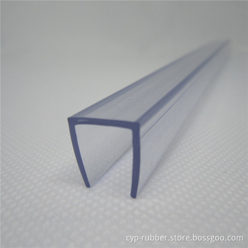 U Shape Rubber Seal for Shower Glass Door
